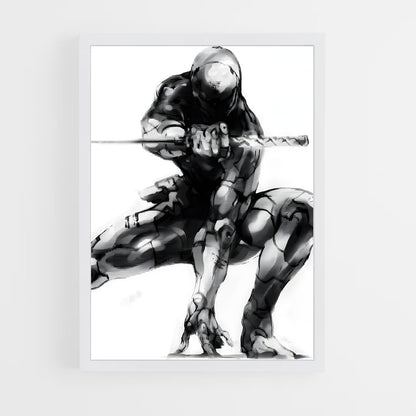 ap-gray fox-1 cadre Blanc
