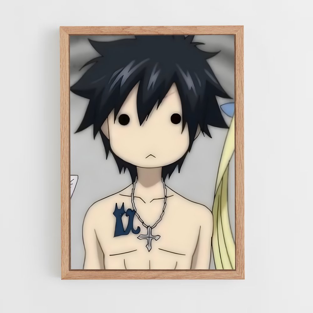 ap-gray fullbuster-4 cadre Bois clair