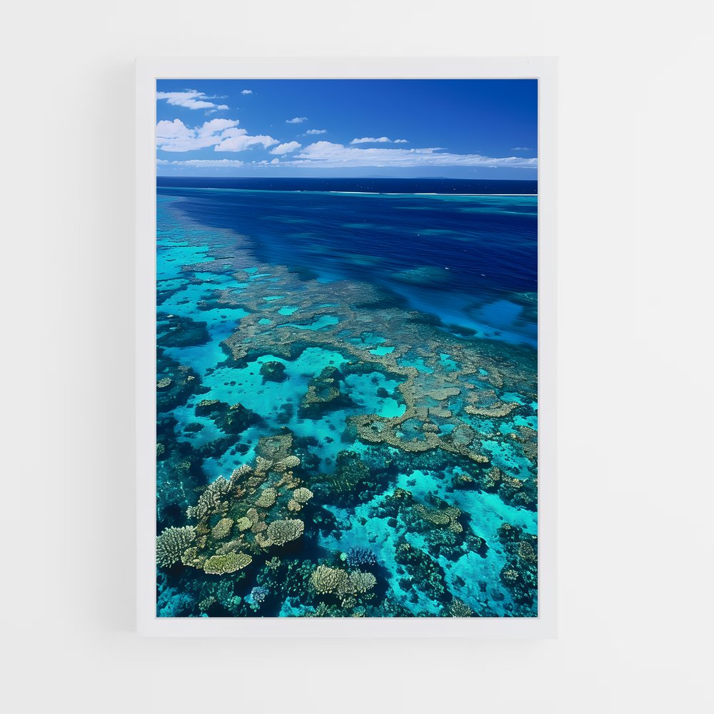 ap-great barrier reef-14 cadre Blanc