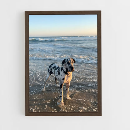 ap-great dane-2 cadre Bois foncé
