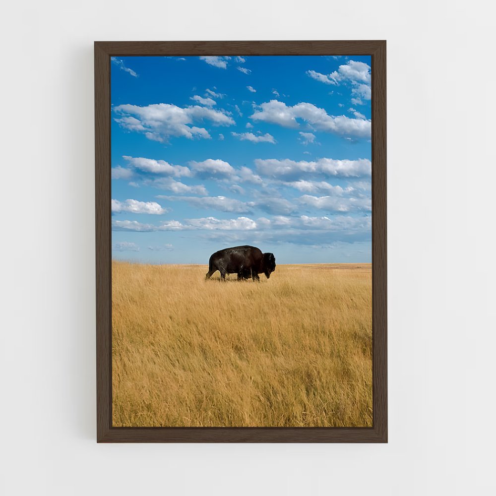 ap-great plains-3 cadre Bois foncé