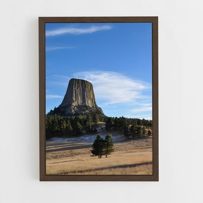 ap-great plains-7 cadre Bois foncé