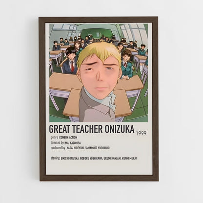 ap-great teacher onizuka-3 cadre Bois foncé