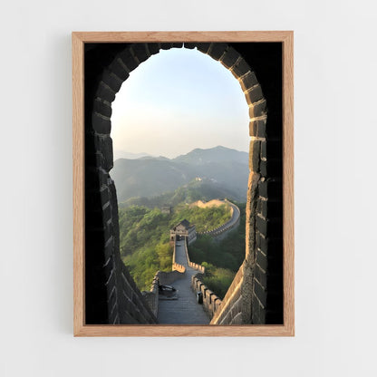 ap-great wall-19 cadre Bois clair