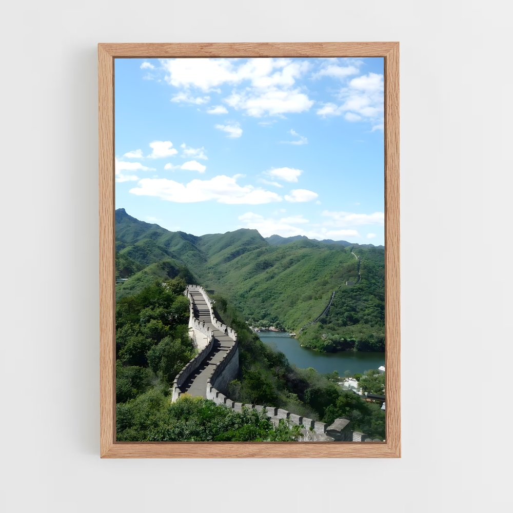 ap-great wall-24 cadre Bois clair