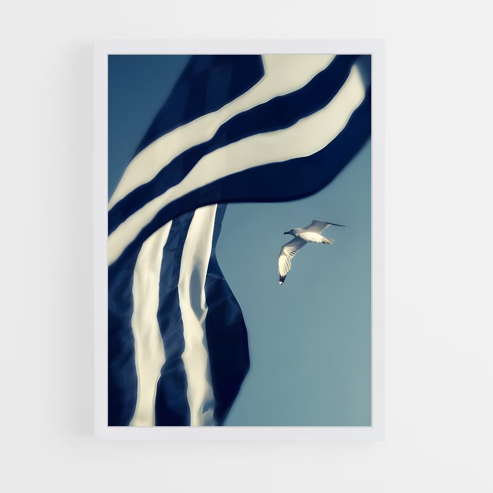 ap-greece flag-7 cadre Blanc