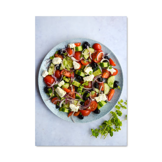 Poster Salade Méditerranéenne