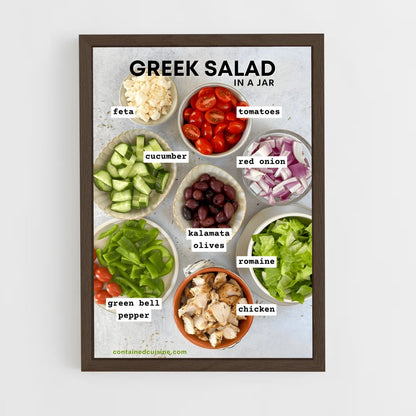ap-greek salad-4 cadre Bois foncé