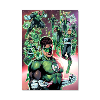 Poster Corps des Green Lanterns