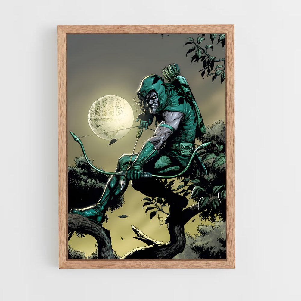 ap-green arrow-3 cadre Bois clair