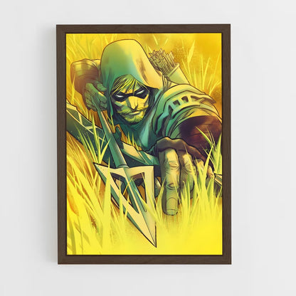 ap-green arrow-4 cadre Bois foncé