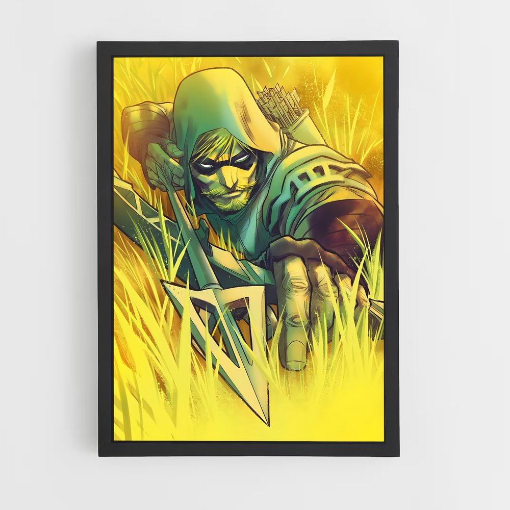 ap-green arrow-4 cadre Noir
