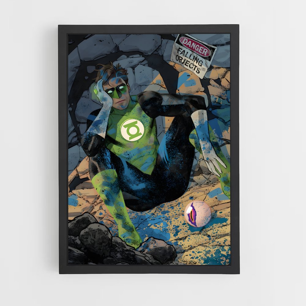 ap-green lantern-13 cadre Noir