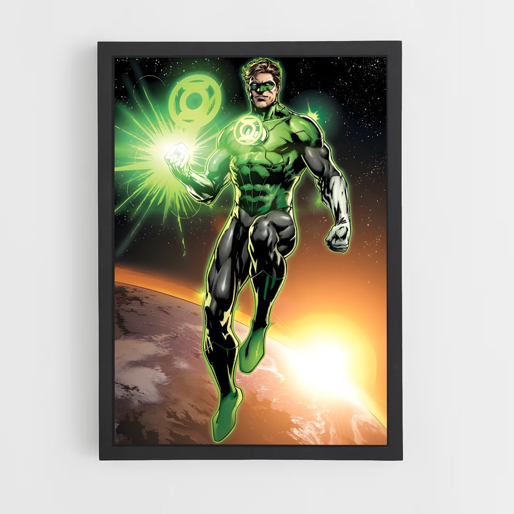 ap-green lantern-5 cadre Noir
