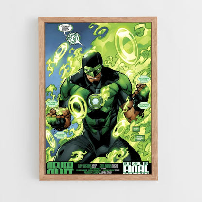 ap-green lantern-6 cadre Bois clair