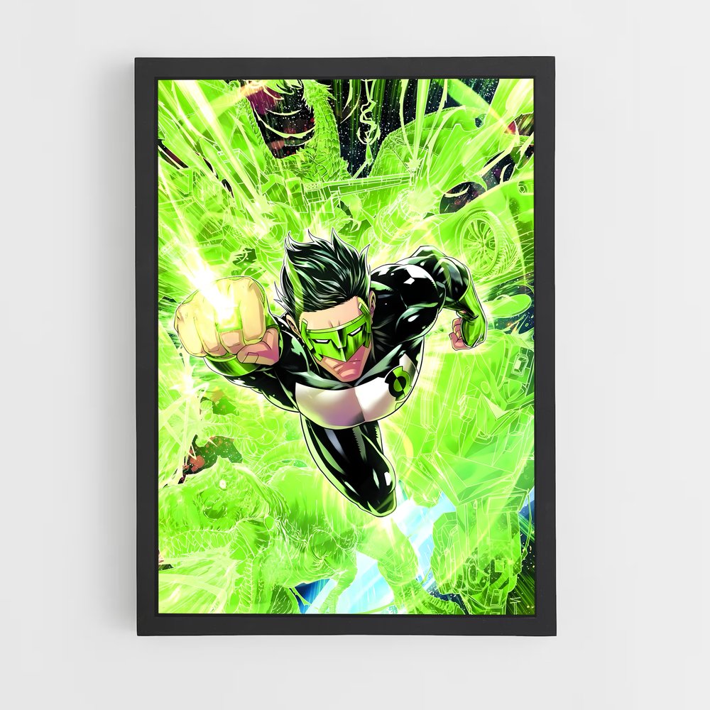 ap-green lantern-7 cadre Noir