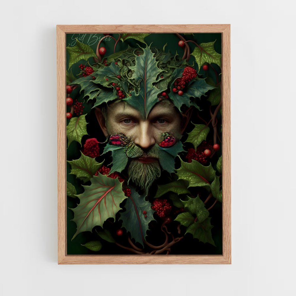 ap-green man-1 cadre Bois clair