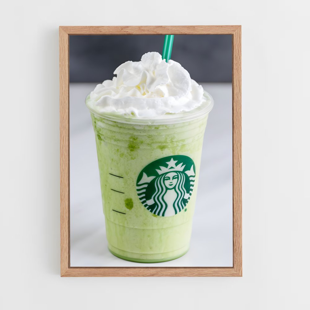 ap-green tea-5 cadre Bois clair