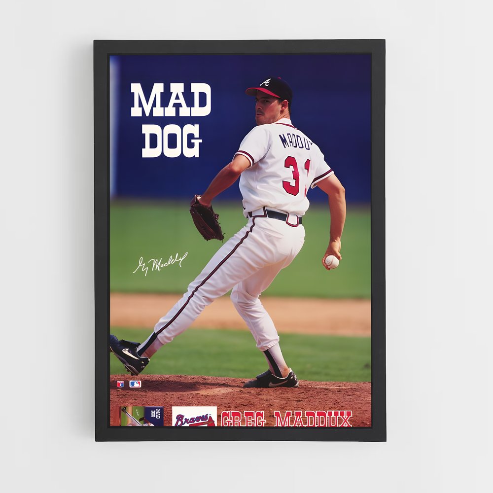 ap-greg maddux-1 cadre Noir