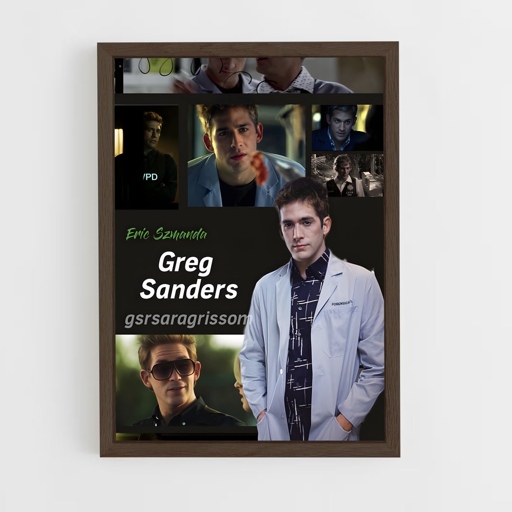ap-greg sanders-3 cadre Bois foncé