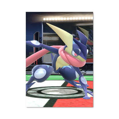 Poster Soccer Showdown: Greninja Goal