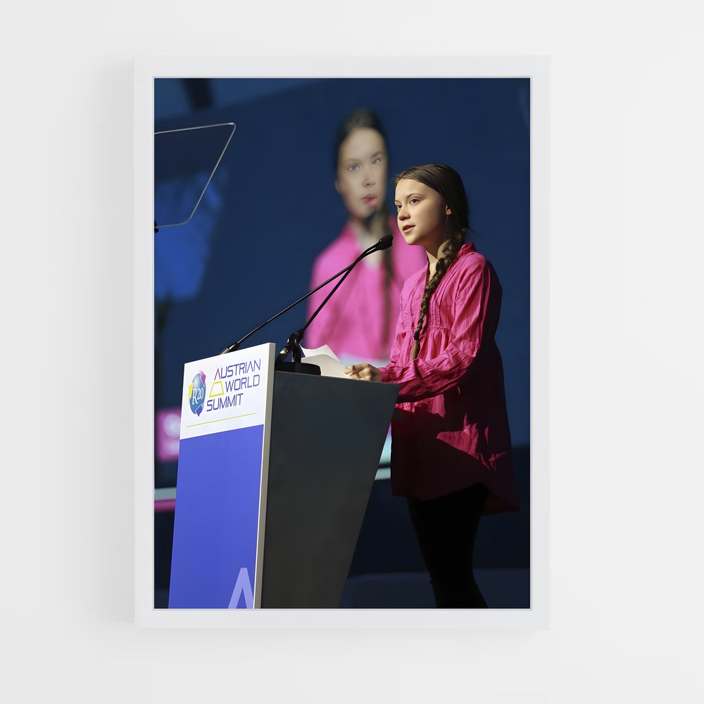 ap-greta thunberg-4 cadre Blanc