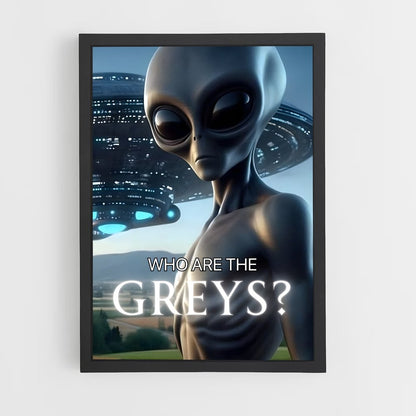 ap-grey alien-4 cadre Noir