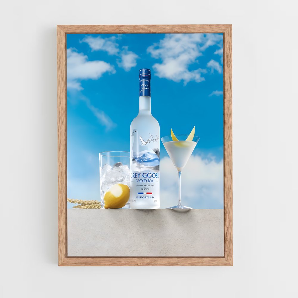 ap-grey goose-4 cadre Bois clair
