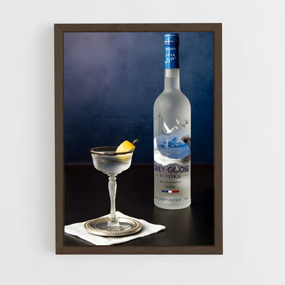 ap-grey goose-6 cadre Bois foncé