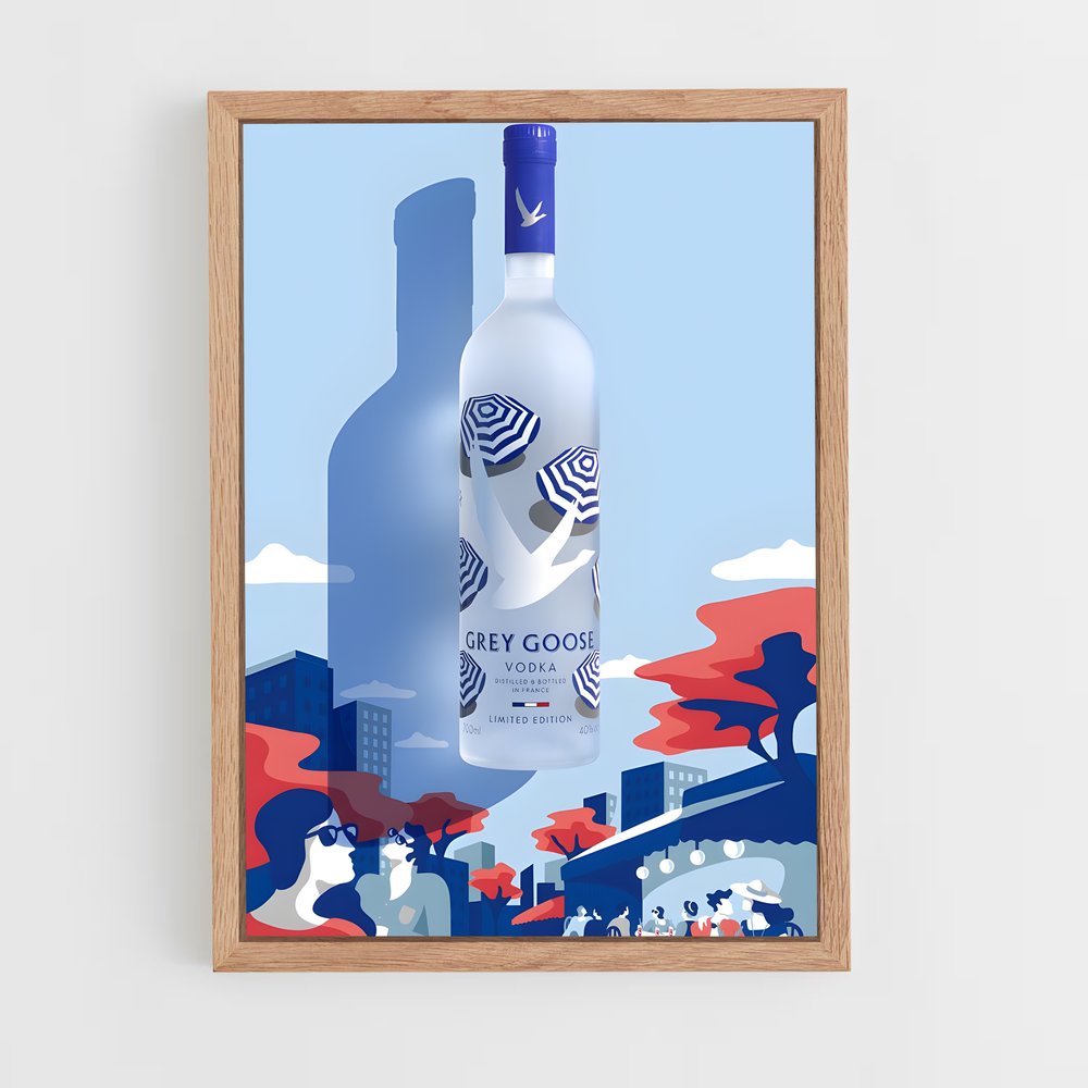 ap-grey goose-9 cadre Bois clair