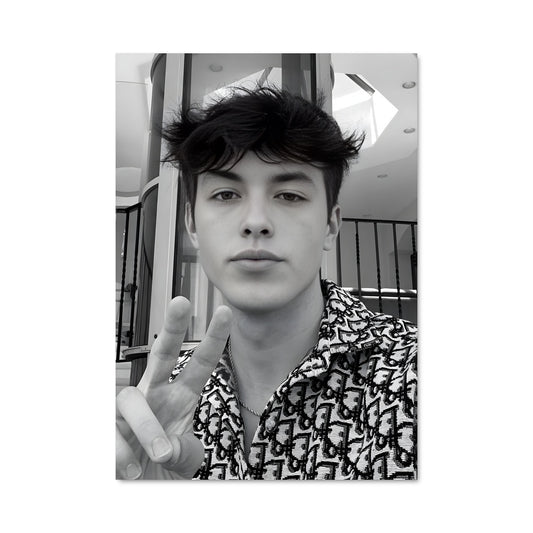 Poster Style Monochrome