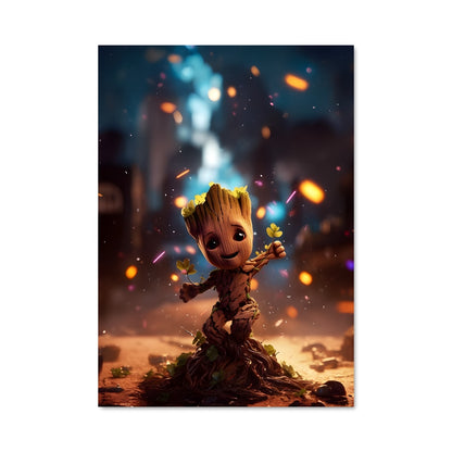 Poster Groot guardians 40479
