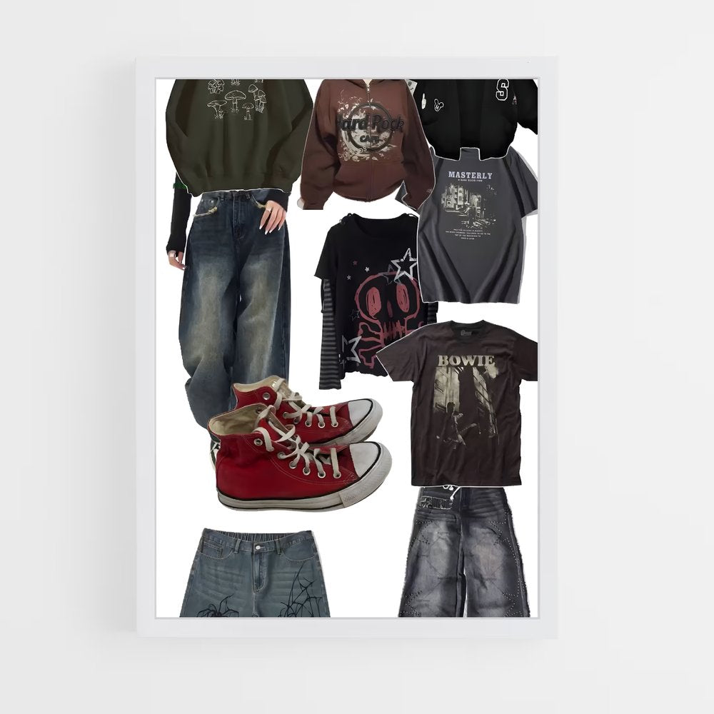 ap-grunge-11 cadre Blanc