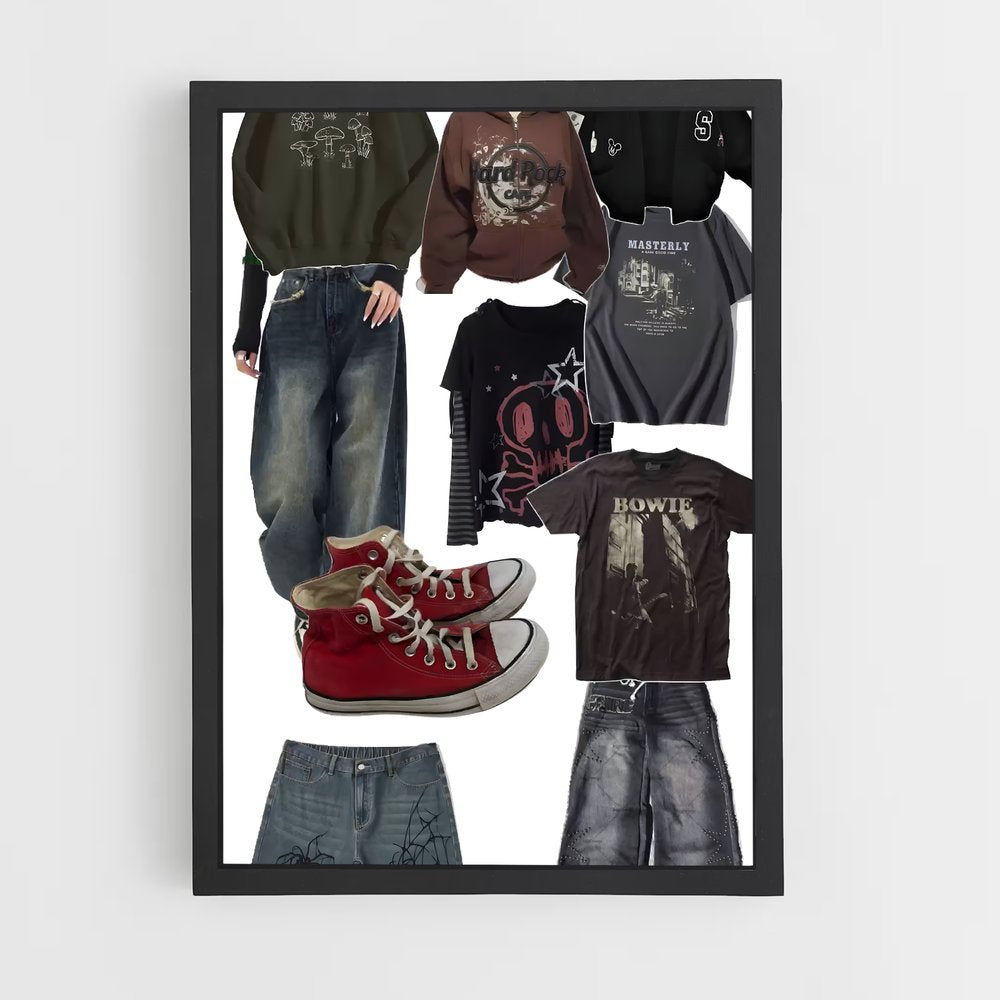 ap-grunge-11 cadre Noir