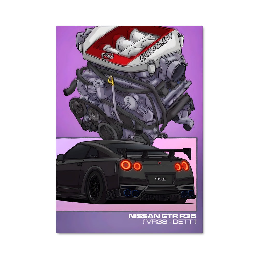 Poster GTR Nismo Racer