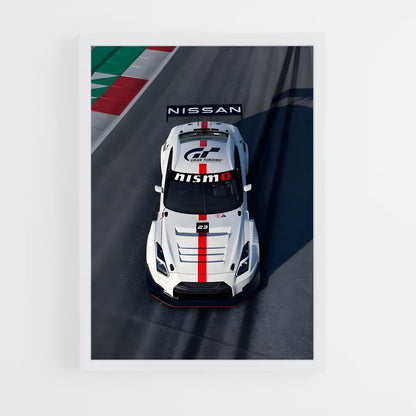 ap-gt-r nismo-1 cadre Blanc