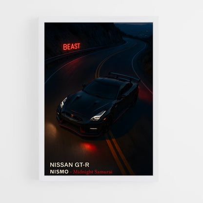 ap-gt-r nismo-13 cadre Blanc