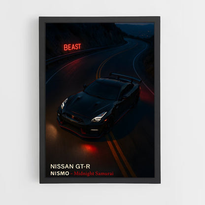 ap-gt-r nismo-13 cadre Noir