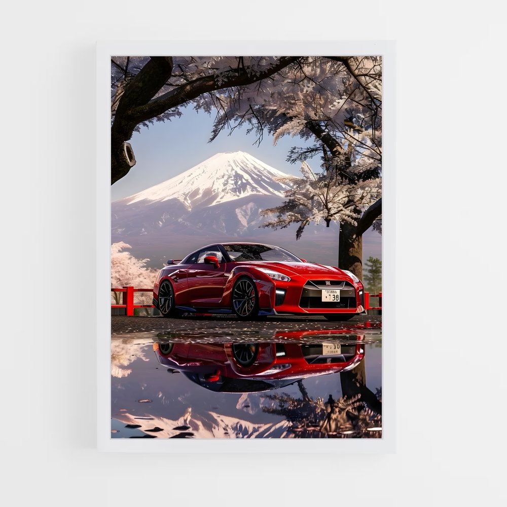 ap-gt-r nismo-3 cadre Blanc
