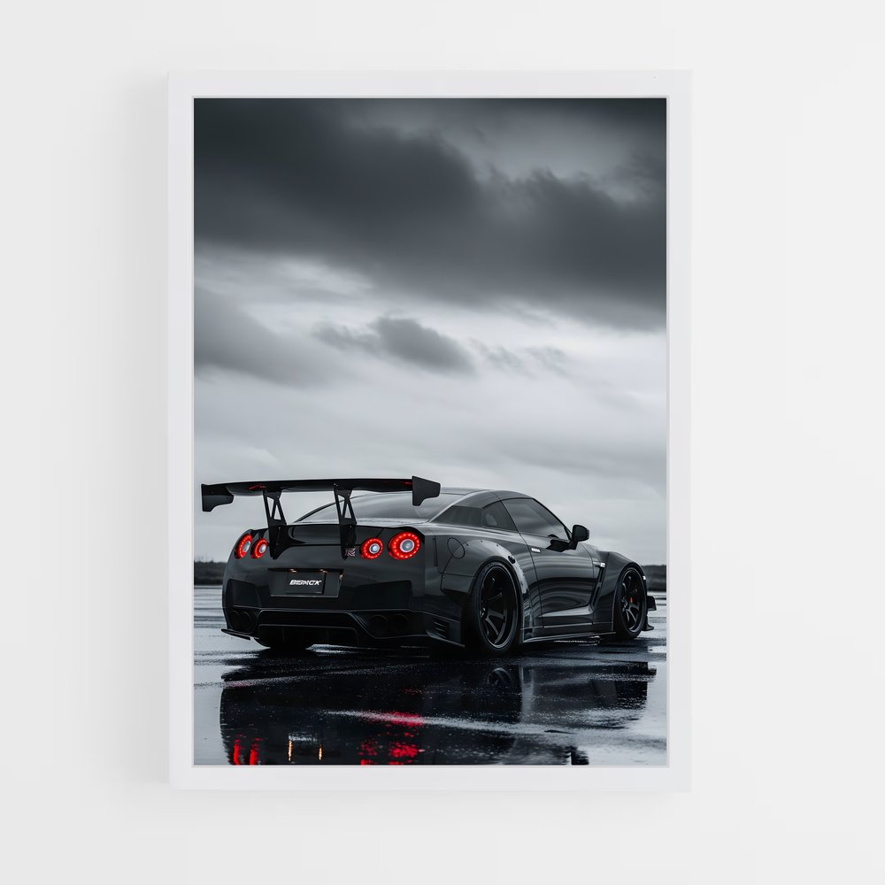ap-gt-r nismo-4 cadre Blanc