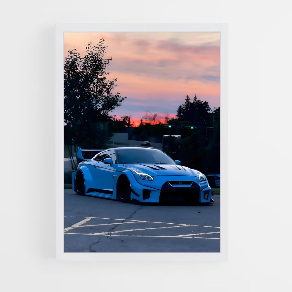 ap-gt-r r35-3 cadre Blanc