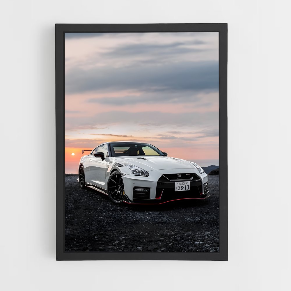 ap-gt-r r35-7 cadre Noir