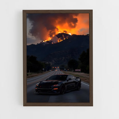 ap-gt350r-3 cadre Bois foncé