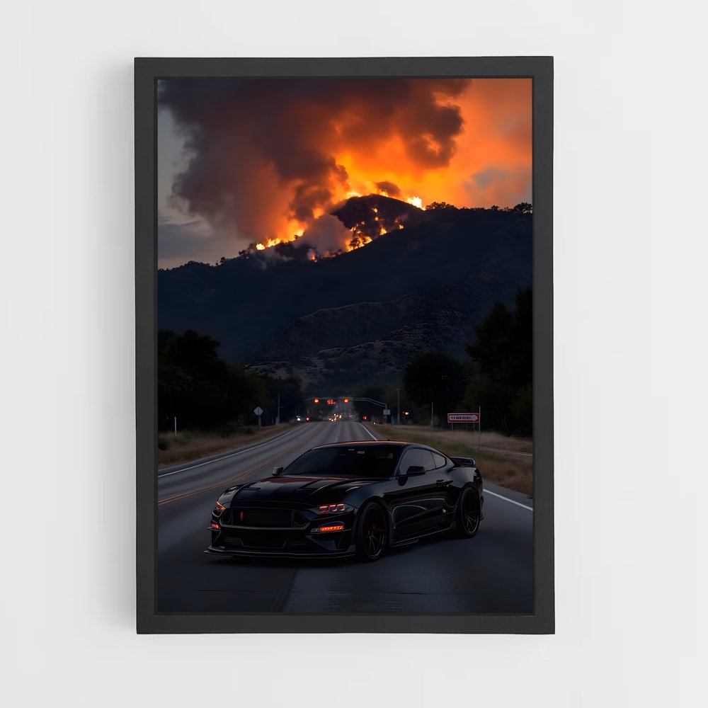 ap-gt350r-3 cadre Noir