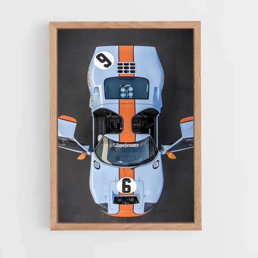 ap-gt40 gulf-1 cadre Bois clair