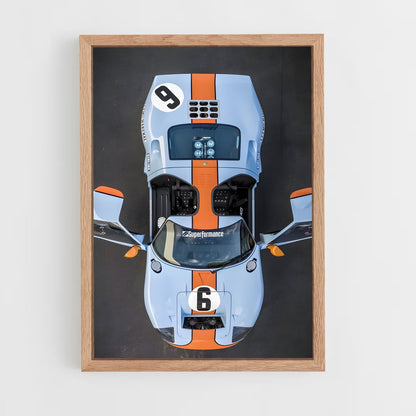 ap-gt40 gulf-1 cadre Bois clair