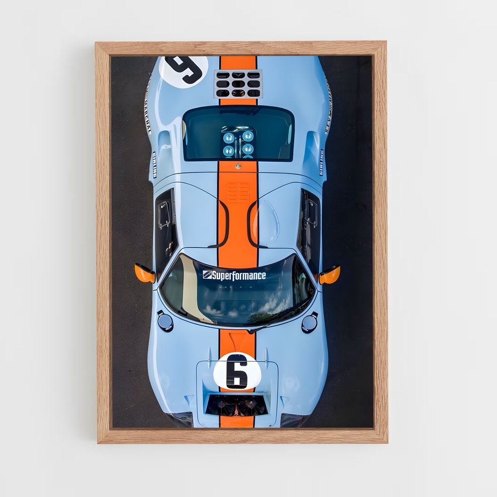 ap-gt40 gulf-4 cadre Bois clair