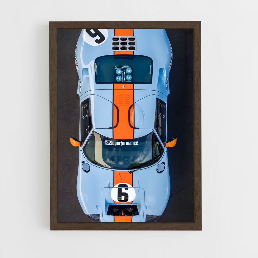 ap-gt40 gulf-4 cadre Bois foncé