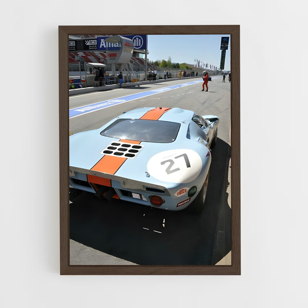 ap-gt40 gulf-6 cadre Bois foncé