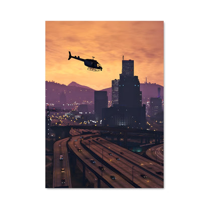 Poster Night in Los Santos